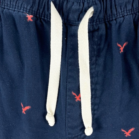 American Eagle Outfitters Eagle Logo Print Pajama Sleep Pants - Picture 5 of 8